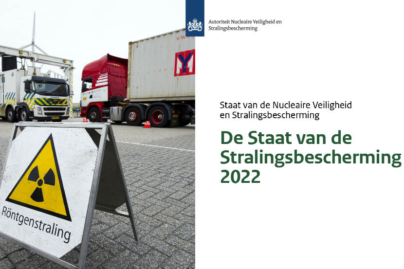 cover rapport Staat van de Stralingsbescherming 2022