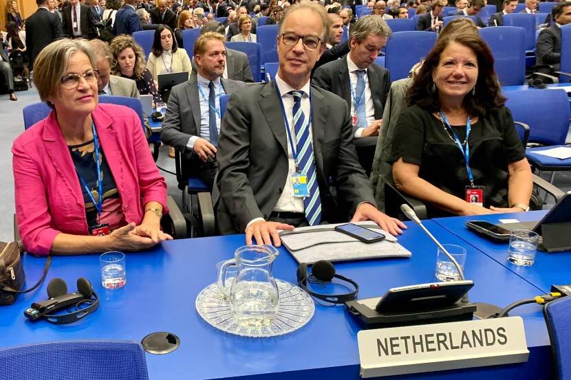 nederlandse delegatie bij general conference iaea wenen 2023